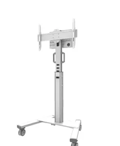 Support mobile Neomounts FL50S-825WH1 réglable en hauteur manuellement - 37"-75", Blanc