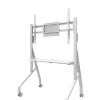 Support mobile Neomounts FL50-525WH1 réglable en hauteur manuellement 55"-86", Blanc