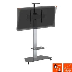 Support mobile/fixe celexon PRO Adjust-3270MP réglable en hauteur manuellement - 32’’-70’’ (inclinable de 15°)