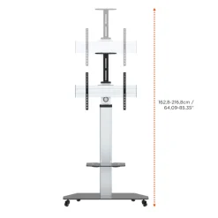 Support mobile/fixe celexon PRO Adjust-3270MP réglable en hauteur manuellement - 32’’-70’’ (inclinable de 15°)
