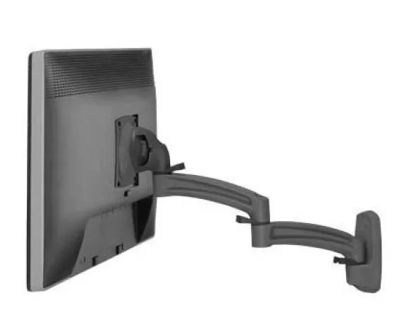 Support mural Chief K2W120B Kontour pour écrans PC, réglable en hauteur, noir (10" - 30")
