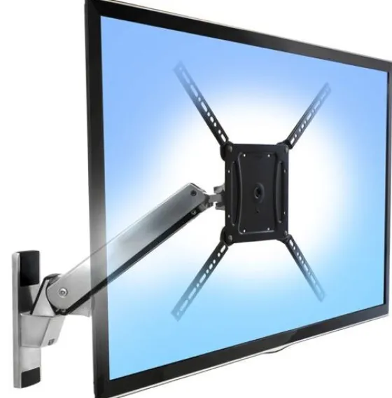Support mural Ergotron VHD, bras articulé - 30"-60"