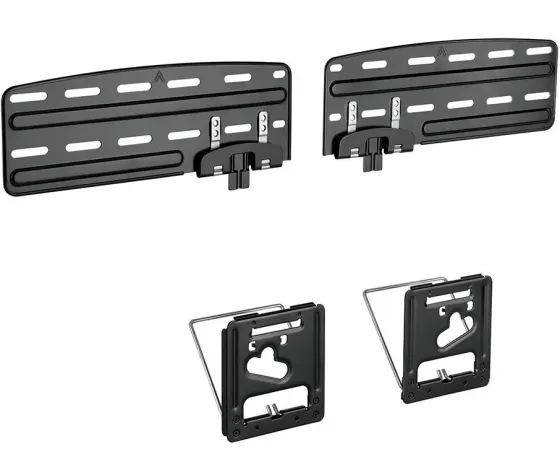 Support mural fixe Neomounts WL30-265BL1 ultra-plat pour écrans Samsung - 43"-85", noir