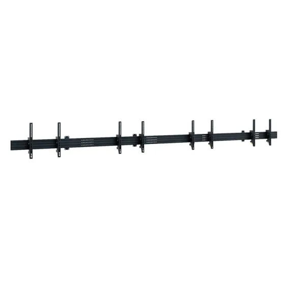 Support mural Hagor comPROnents® Menuboard pour 4 Displays - 46"-65" (Paysage, inclinable)