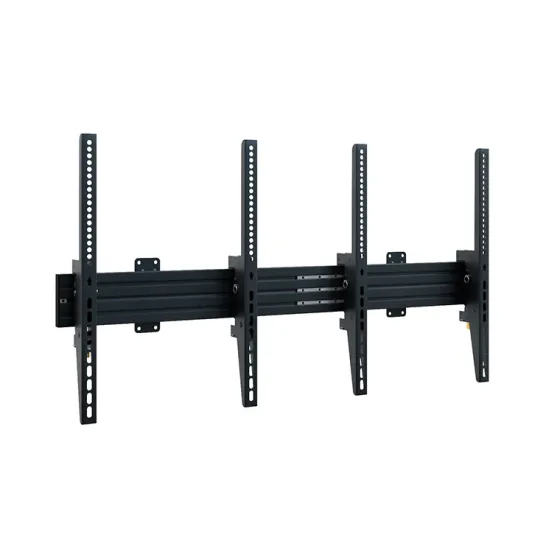 Support mural Hagor comPROnents® Menuboard pour 2 Displays - 46"-65" (Portrait, inclinable)
