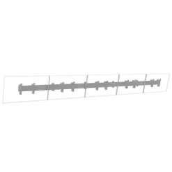 Support mural Hagor comPROnents® Menuboard pour 5 Displays - 32