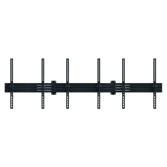 Support mural Hagor comPROnents® Menuboard pour 3 Displays - 46"-65" (Portrait, inclinable)