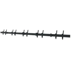 Support mural Hagor comPROnents® Menuboard pour 5 Displays - 46"-65" (Paysage, inclinable)