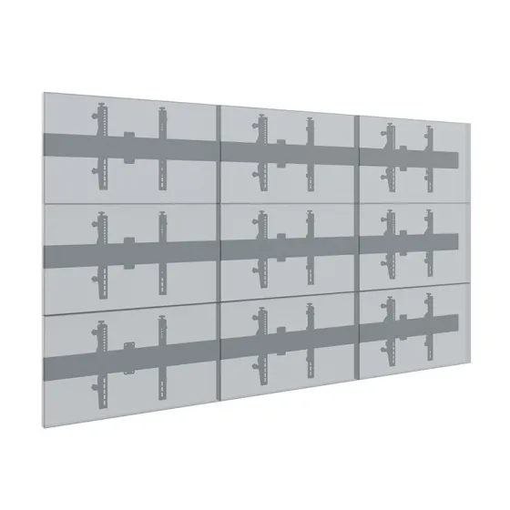Support mural Hagor CPS pour mur vidéo 3x3 - 46"-50" (paysage)