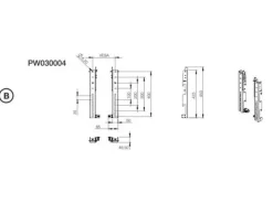 Support mural SMS Modules LFD PRO II 900