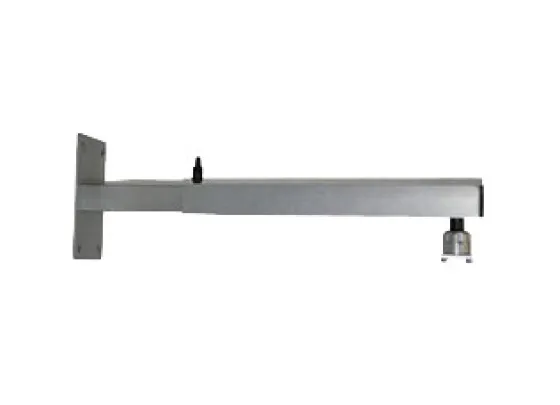 Support mural standard PeTa, longeur variable de 40 cm à 70 cm, Argent