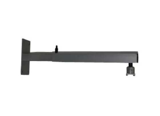 Support mural standard PeTa, longeur variable de 70 cm à 103 cm, Noir
