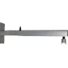 Support mural standard PeTa, longeur fixe de 30 cm, Argent