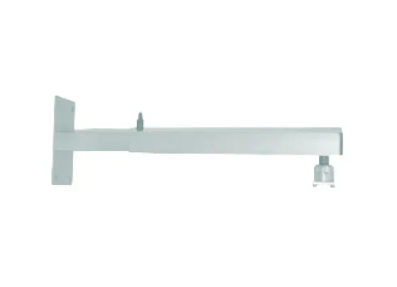 Support mural standard PeTa, longeur variable de 40 cm à 70 cm, Blanc
