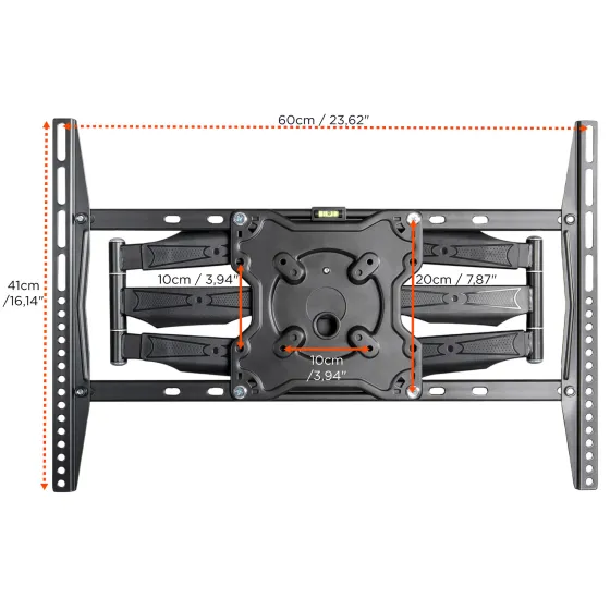 Support mural TV/Display celexon Adjust-S70460 - 42”-70” (pivotant 180°)