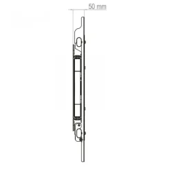 Support mural TV/Display Hagor BrackIT XXL HD II - 65 - 98