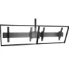 Support plafond Chief LCM2X1U pour mur vidéo 2x1 - 40-55", noir (inclinable)