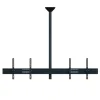 Support plafond Hagor comPROnents® Menuboard pour 2 Displays - 46"-65" (Paysage, inclinable)