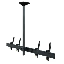 Support plafond Hagor comPROnents® Menuboard pour 2 Displays - 46"-65" (Paysage, inclinable)