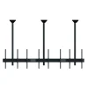 Support plafond Hagor comPROnents® Menuboard pour 4 Displays - 46"-65" (Portrait, inclinable)