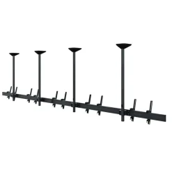 Support plafond Hagor comPROnents® Menuboard pour 5 Displays - 46"-65" (Paysage, inclinable)