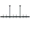 Support plafond Hagor comPROnents® Menuboard pour 3 Displays - 46"-65" (Paysage, inclinable)