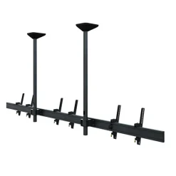 Support plafond Hagor comPROnents® Menuboard pour 3 Displays - 46"-65" (Paysage, inclinable)