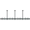 Support plafond Hagor comPROnents® Menuboard pour 4 Displays - 46"-65" (Paysage, inclinable)