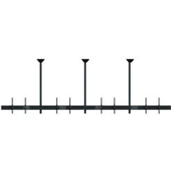 Support plafond Hagor comPROnents® Menuboard pour 4 Displays - 46"-65" (Paysage, inclinable)