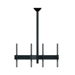 Support plafond Hagor comPROnents® Menuboard pour 2 Displays - 46"-65" (Portrait, inclinable)