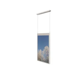Support plafond HI-ND - 55" pour Samsung OM55N-DS (portrait), blanc
