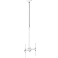 Support plafond HI-ND C-CM01-01 - 32"-55" (inclinable/rotatif), longueur 100-160 cm, blanc