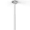 Support plafond HI-ND pour coffre pour Display, longueur réglable de 40-60 cm, blanc