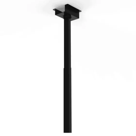 Support plafond HI-ND pour coffre pour Display, longueur réglable de 60-110 cm, noir