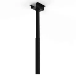Support plafond HI-ND pour coffre pour Display, longueur réglable de 40-60 cm, noir
