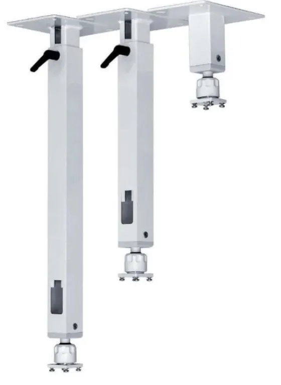Support plafond PeTa NG avec rotule autobloquante, longueur fixe 15 cm