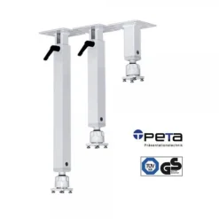 Support plafond PeTa NG avec levier de serrage, longueur fixe 15 cm