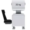 Support plafond PeTa standard rotule avec levier de serrage, longueur variable 300-400 cm