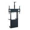 Support réglable en hauteur électriquement pour montage mural 55-86" | max. VESA. 900x600 | charge max. 120 kg | noir