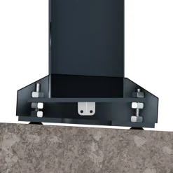 Support sur pied Hagor ScreenOut® OH 75 - Stèle d'extérieur pour Samsung série OH 75 - Portrait
