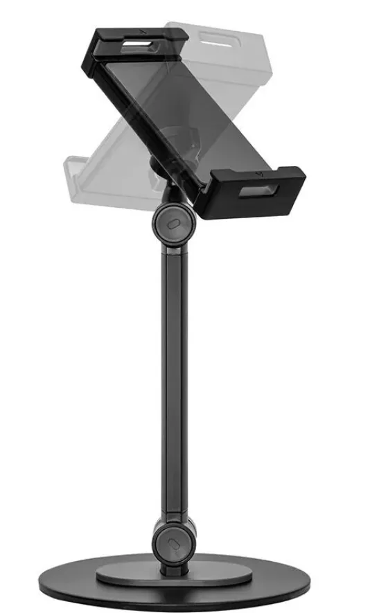 Support universel Neomounts DS15-540BL1 pour tablettes de 4,7"-12,9" - noir (inclinable, rotatif et pivotant)