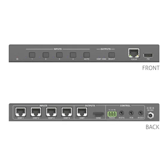 Switch PureLink PureTools PT-SW-HDBT41 - 4x1 HDBaseT