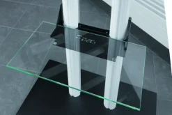 Tablette en verre PeTa pour support sur pied PeTa II + Flip