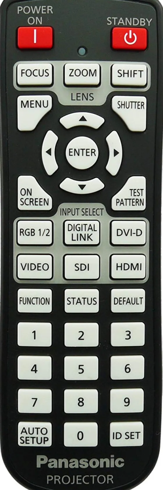 Télécommande Panasonic pour PT-DZ870E
