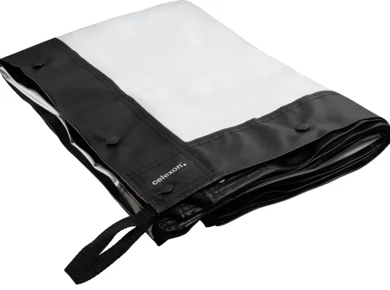 Toile pour écran de projection sur cadre celexon Mobile Expert 203 x 114 cm, projection de face