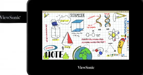 ViewSonic ID710-BWW 7" Display tactile