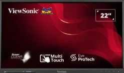 ViewSonic TD2223-2 - Moniteur VA 22", 1920 x 1080 Full HD, 75Hz, 6ms