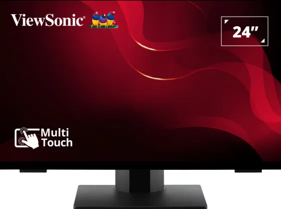 ViewSonic TD2465 24" VA Moniteur, 1920 x 1080 Full HD, 60Hz, 7ms
