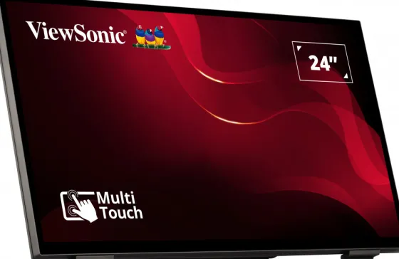 ViewSonic TD2465 24" VA Moniteur, 1920 x 1080 Full HD, 60Hz, 7ms