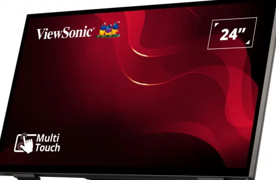 ViewSonic TD2465 24" VA Moniteur, 1920 x 1080 Full HD, 60Hz, 7ms